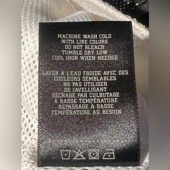 😎🏆Champs Sports Gear Jacket Lightweight Black White Size XL - Picture 13 of 14